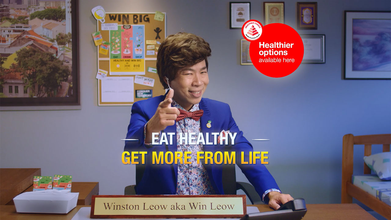 Health Promotional Board: WIN LEOW